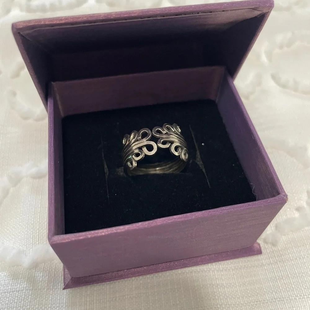 Art deco silver ring bundle - Picture 5 of 8